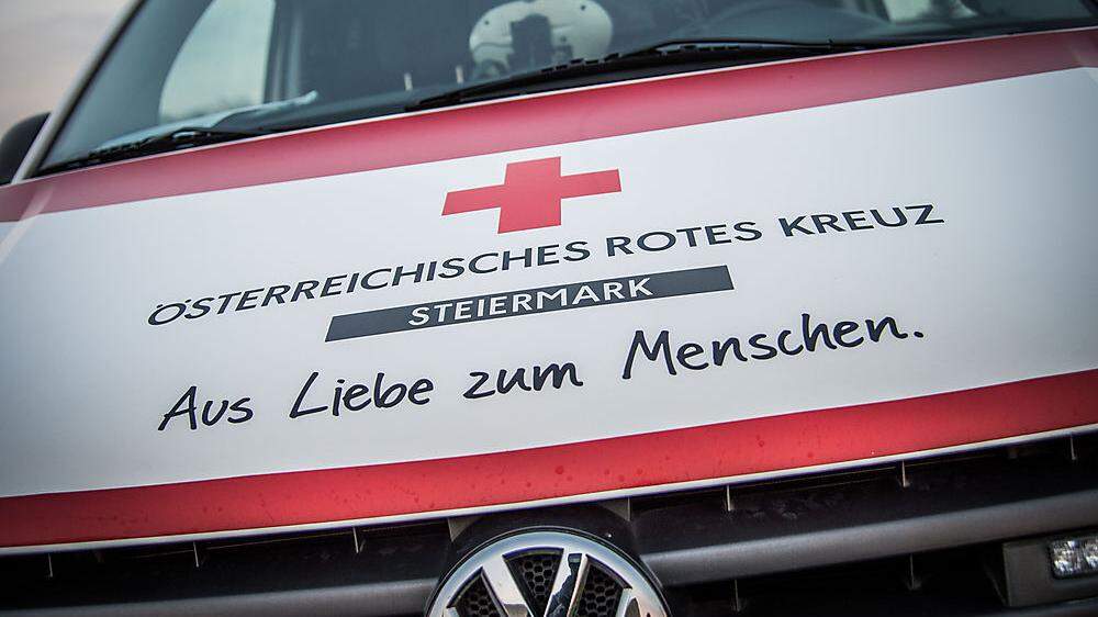 Das Rote Kreuz brachte die Verletzte ins Spital