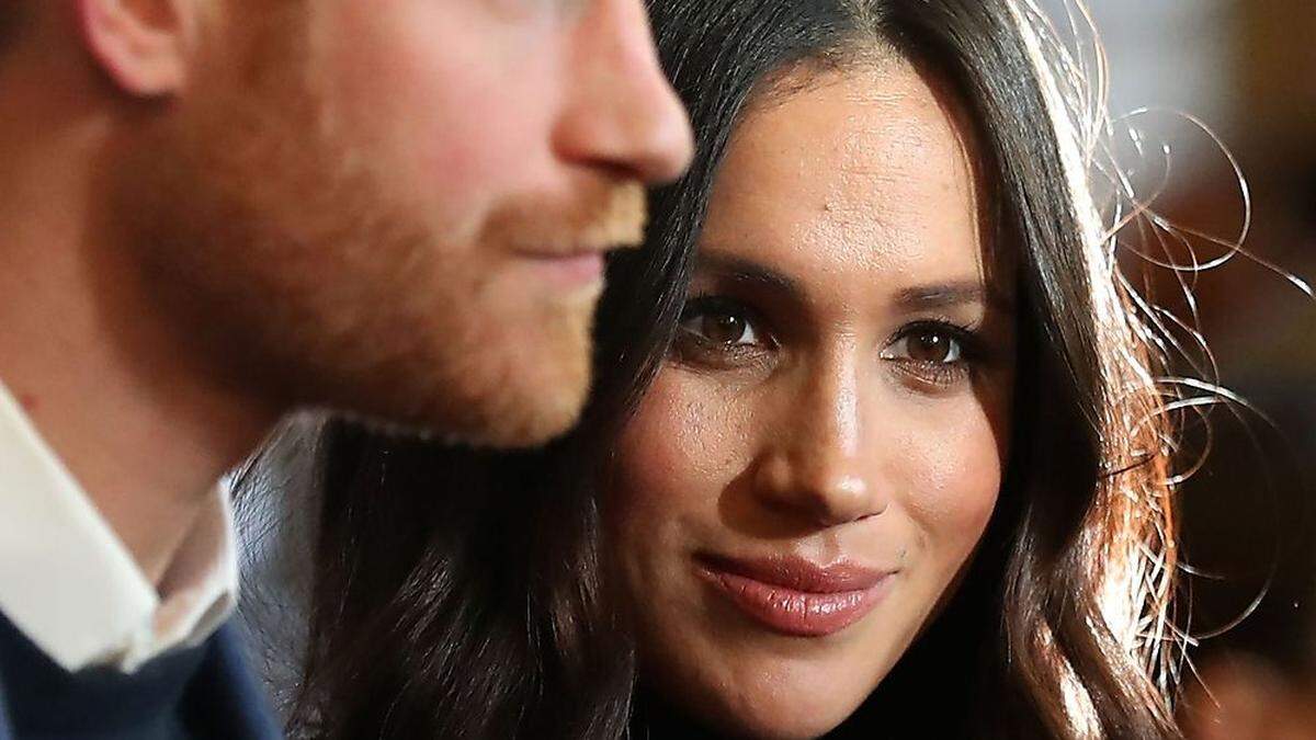 Prinz Harry und seine Verlobte Meghan Markle