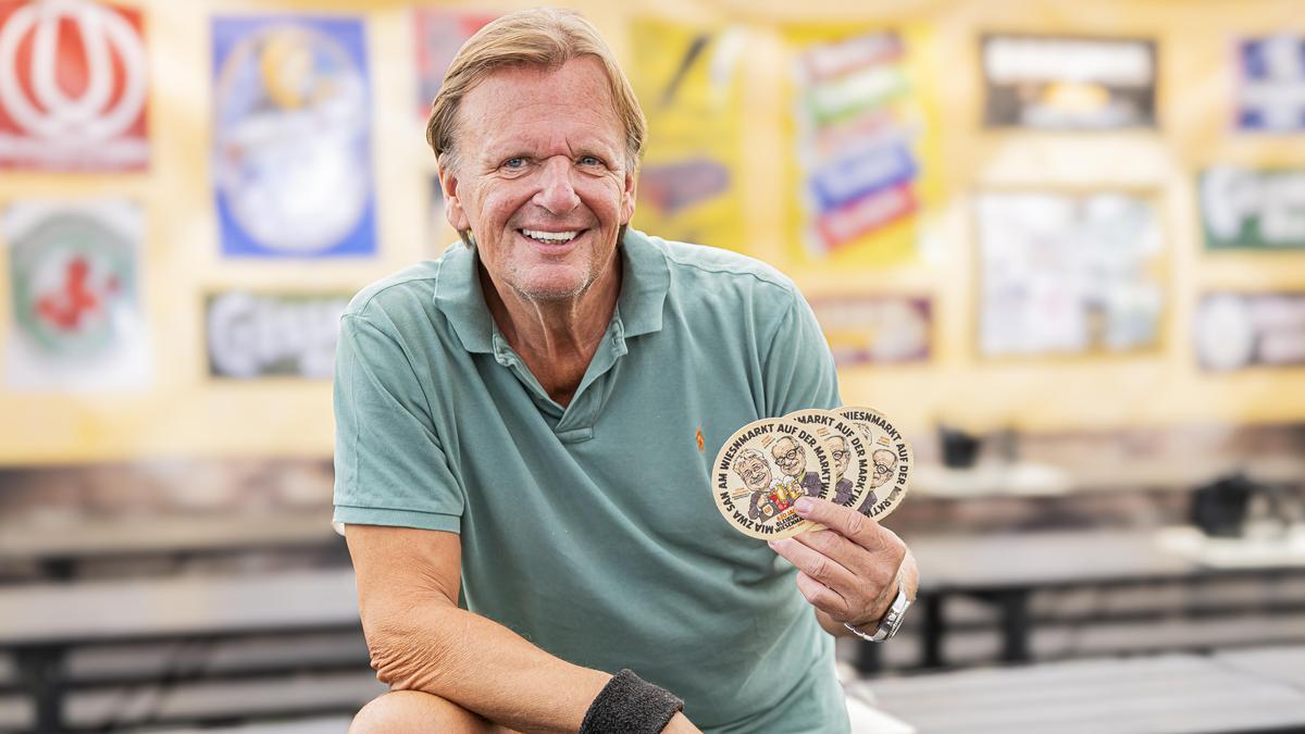 Stefan Breznik ist als Musiker und Wirt am Bleiburger Wiesenmarkt vertreten