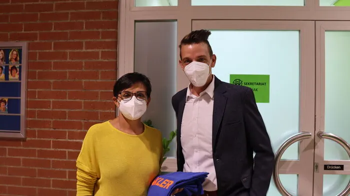 Die Professoren Renate Wiesinger-Schrenk und Thomas Wagenhofer freuen sich schon auf das kommende Schuljahr.