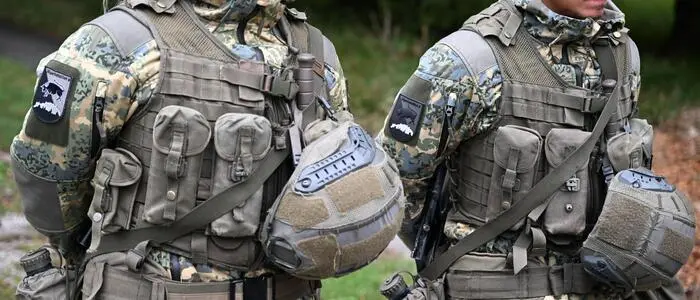 Soldaten in Uniform