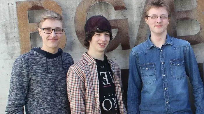 Sie haben es geschafft: Simon Oberegger, Roman Wagner und Florian Flatscher