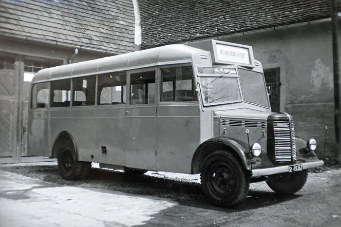 Der erste Bus wurde 1947 angeschafft. 