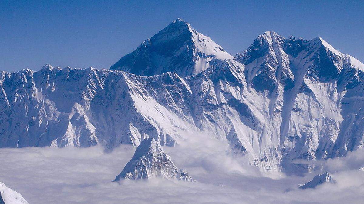 Der Mount Everest im April 2014