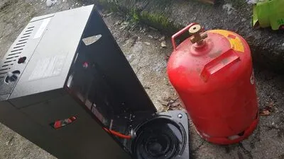 An der Unfallstelle in der Gemeinde Frauenstein