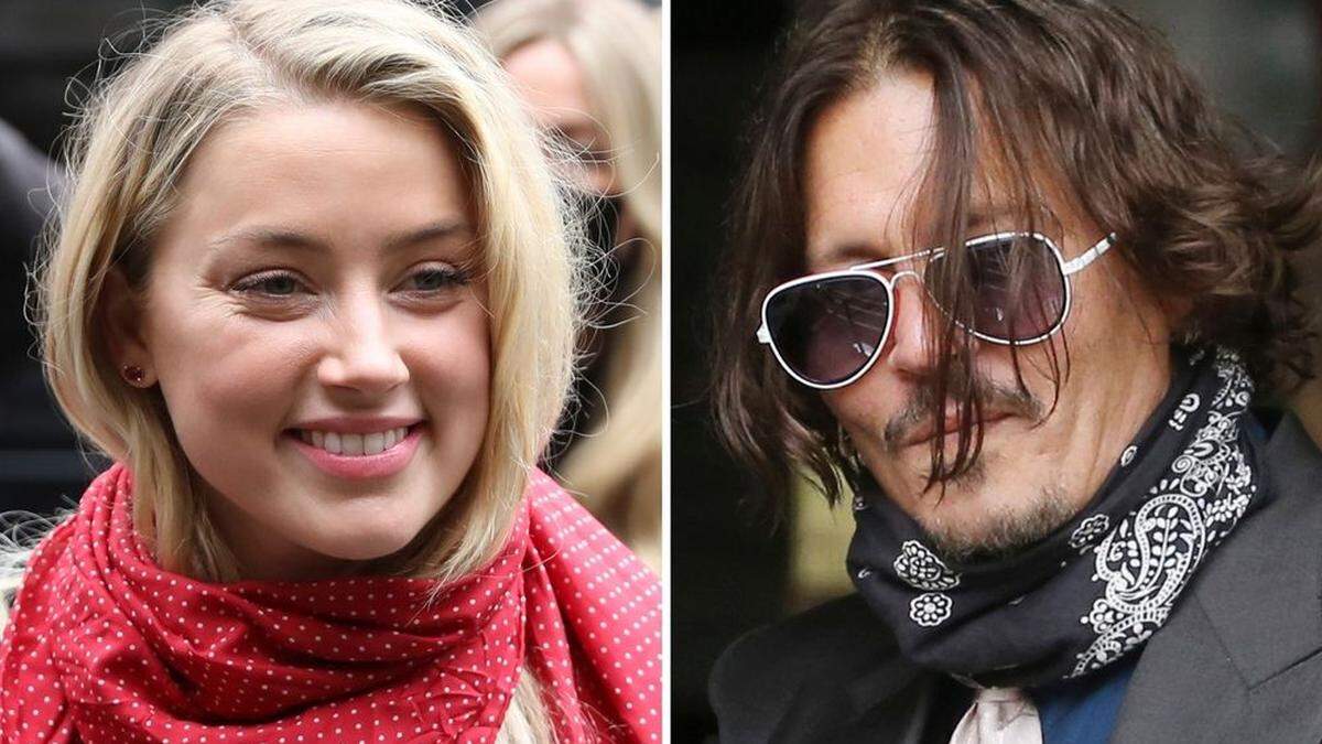Die harmonischen Zeiten sind lange her: Amber Heard und Johnny Depp. 