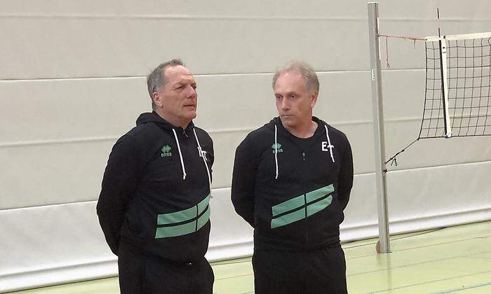 Heinz-Peter Koch und Olaf Mitter haben beide Volleyball im Blut