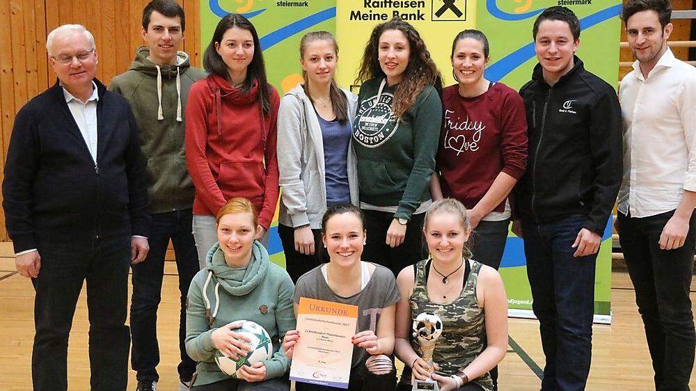 Das erfolgreiche Damenteam der Landjugend Krottendorf-Thannhausen-Naas