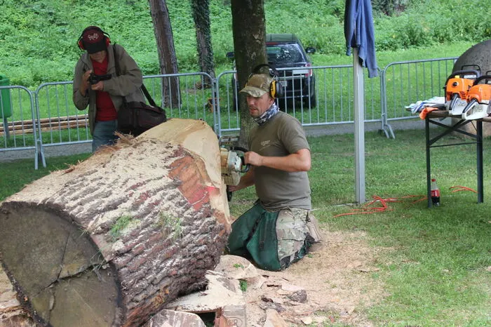 Auch am Samstag, dem 23. Juni und am Sonntag, dem 24. Juni sind die Kettensägeschnitzer jeweils von 9 bis 18 Uhr im Schlosspark Greißenegg in Voitsberg zu erleben. Ein Höhepunkt wird am Sonntag das Schnellschnitzen um 11 und 15 Uhr mit anschließender Versteigerung der geschnitzten Figuren sein.