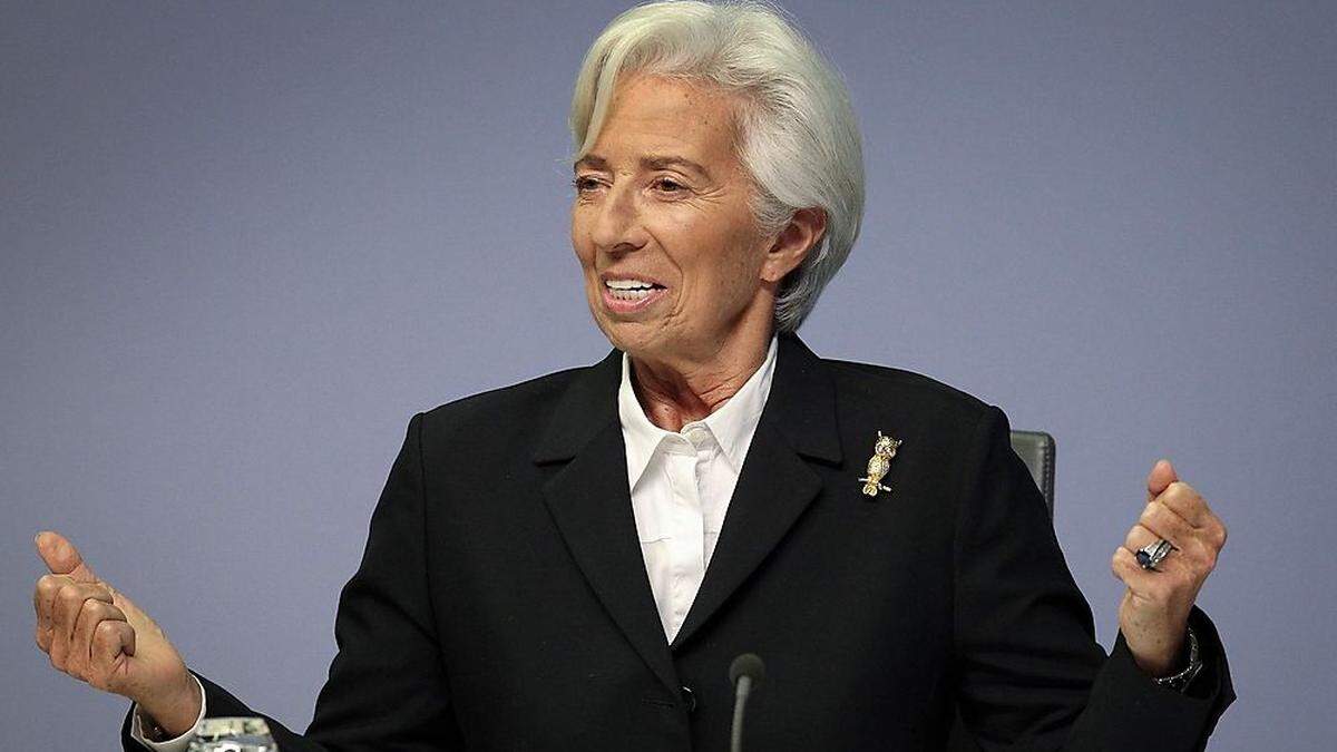  EZB-Präsidentin Christine Lagarde 