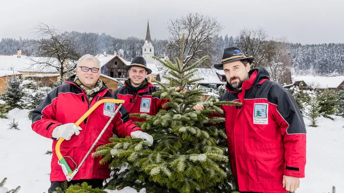 Veit Prettner, Veit Prettner Junior und Marian Tomazej (von links)