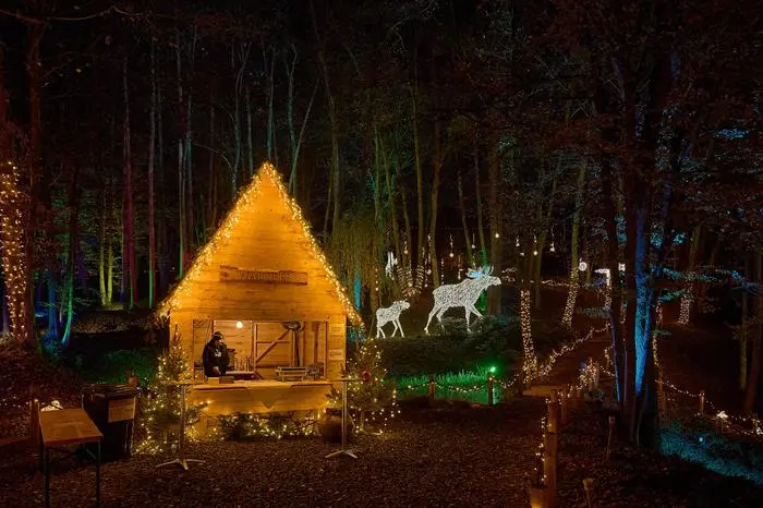 Lichterpark in der Domäne Lilienberg