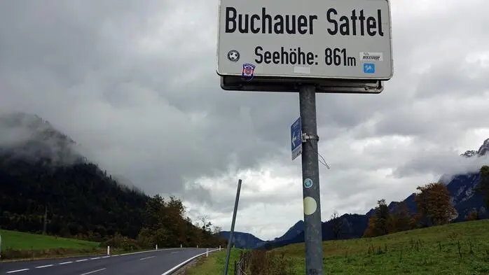 Immer wieder gibt es Probleme mit Lkw-Verkehr am Buchauer Sattel 