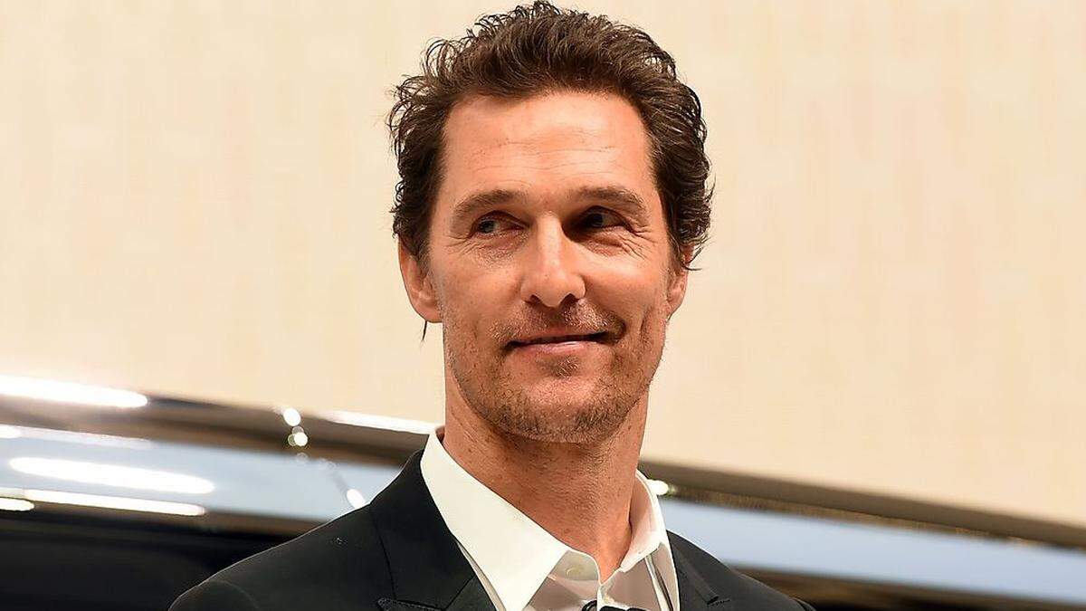 Wurde zum Professor berufen: Matthew McConaughey