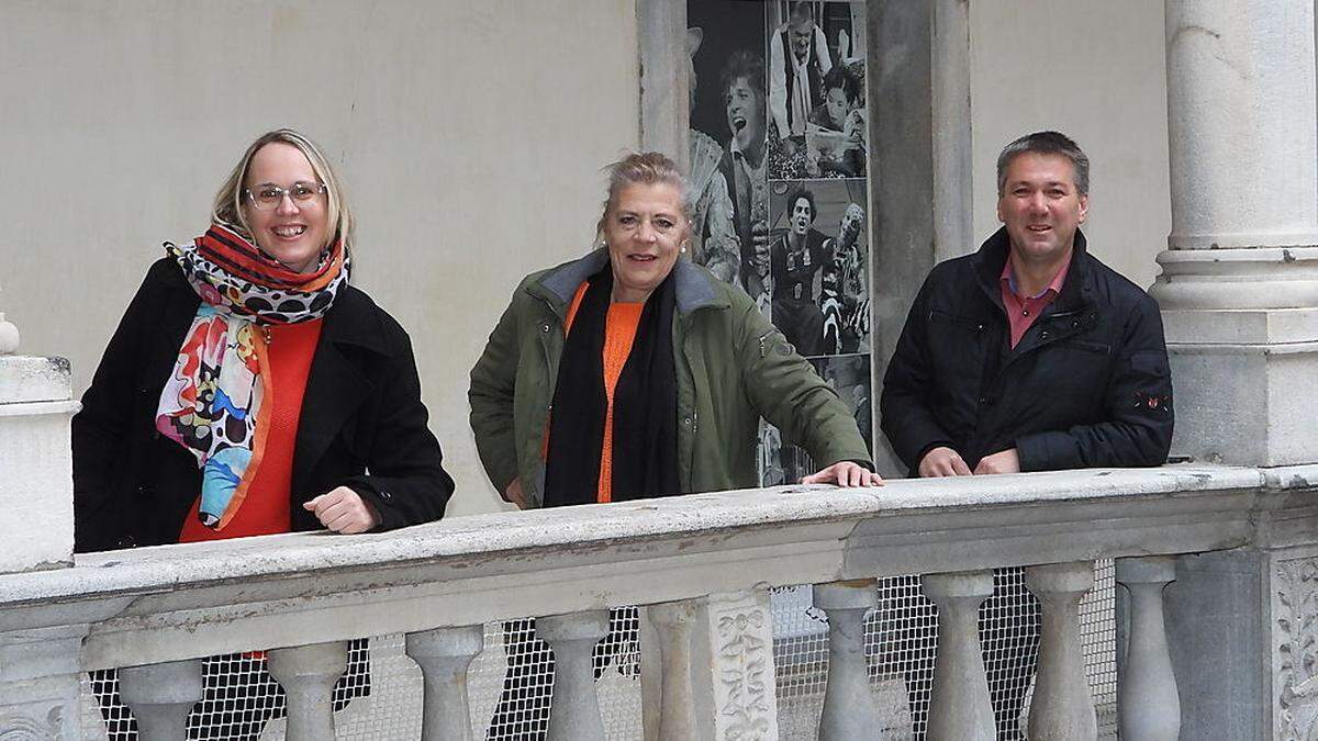 Das neue Team der SPÖ Spittal: Almut Smoliner wird Stadträtin, Angelika Hinteregger Vizebürgermeisterin und Andreas Unterrieder Stadtrat