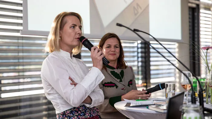 Am Montagabend stellten Claudia Rossbacher und Genusscoach Sabine Flieser-Just ihr gemeinsames Projekt in Graz vor ...