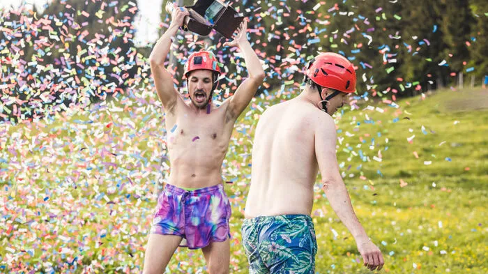 So sehen Sieger aus: Lev und Luis konnten sich den Titel holen.
