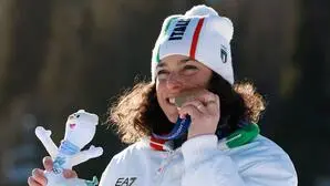 Federica Brignone gewann zweimal Gold