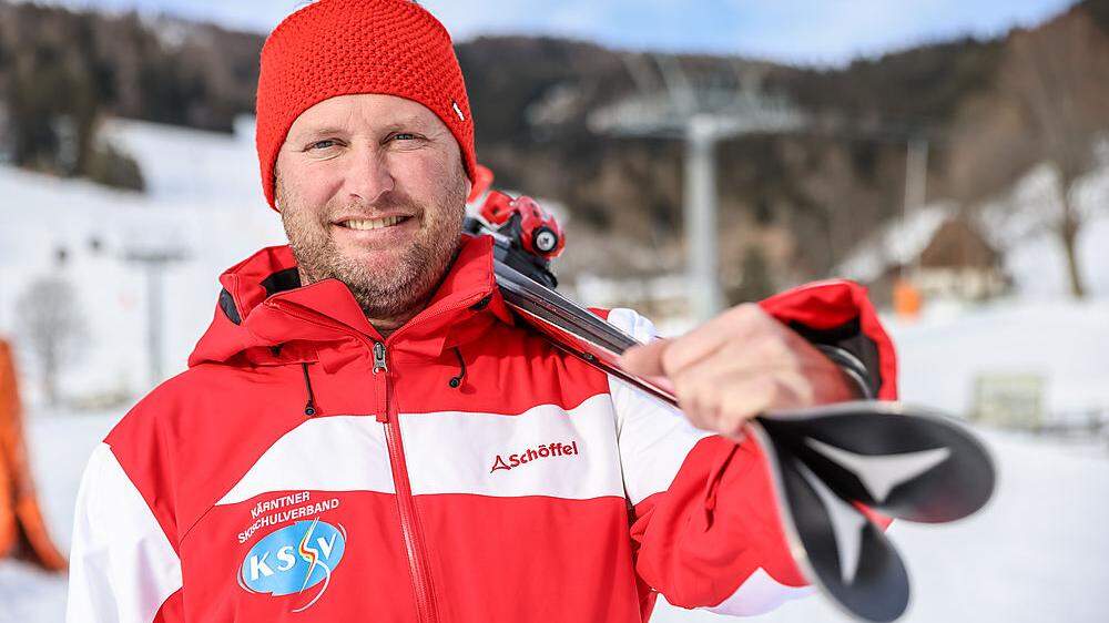  Markus Reicher leitet seit zwei Jahren in St. Oswald die Skischule Wulschnig