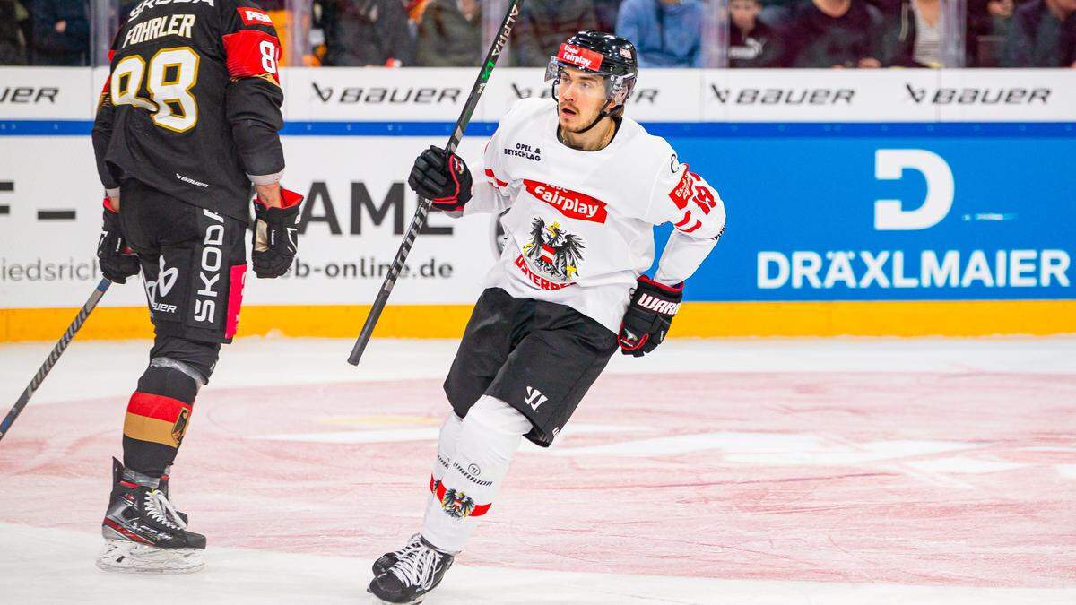 Alps-HL-Spieler Neubauer (EK Zell/See) traf zum zwischenzeitlichen 2:1 und im Shootout