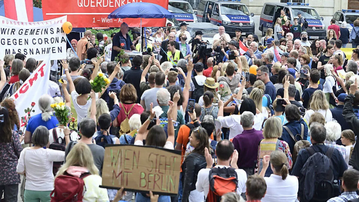 Für die größte Demo in Wien werden über 20.000 Personen erwartet.
