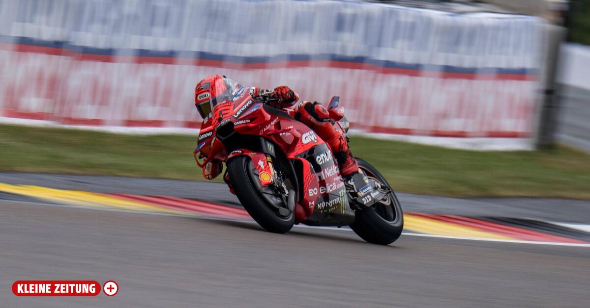MotoGP: Marc Marquez auch im Sprint am Sachsenring nicht zu schlagen