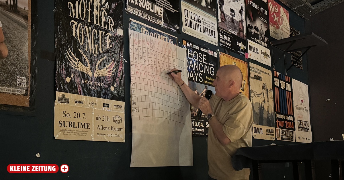 Trainer Klaus Schmidt lud in seiner Heimat zum Pubquiz ein