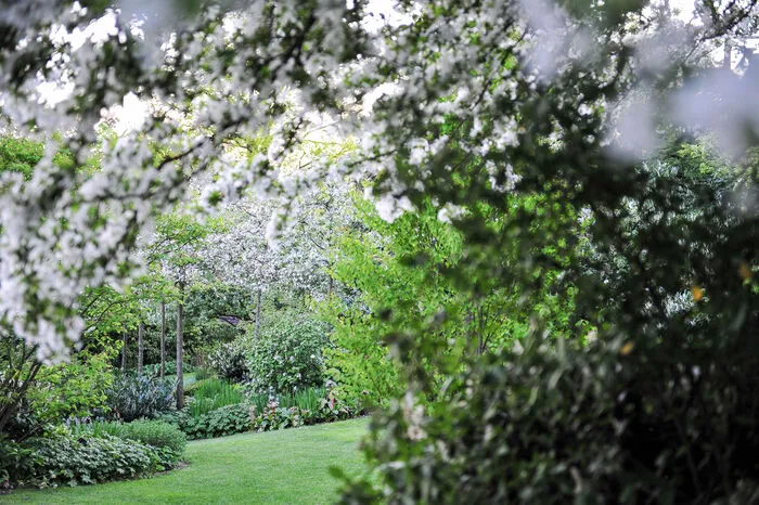 Hier öffnet sich ein Raum nach dem anderen ... Klicken Sie sich durch den Garten!