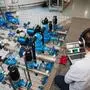 Die Pumpen und Ventile werden akustisch überwacht. Die KI ermittelt daraus, ob Wartungsbedarf besteht.