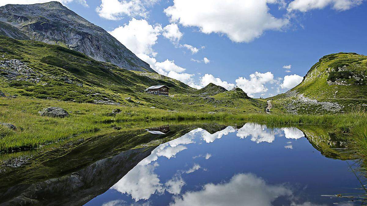 Beispiel steirischer Naturschönheit: Die Giglachseehütte