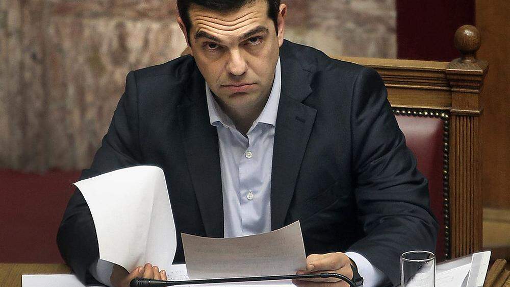 Regierungschef Alexis Tsipras
