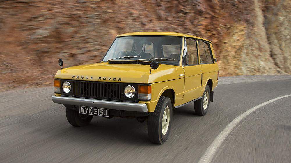 Bis 1981 war der Range Rover nur als Zweitürer zu haben