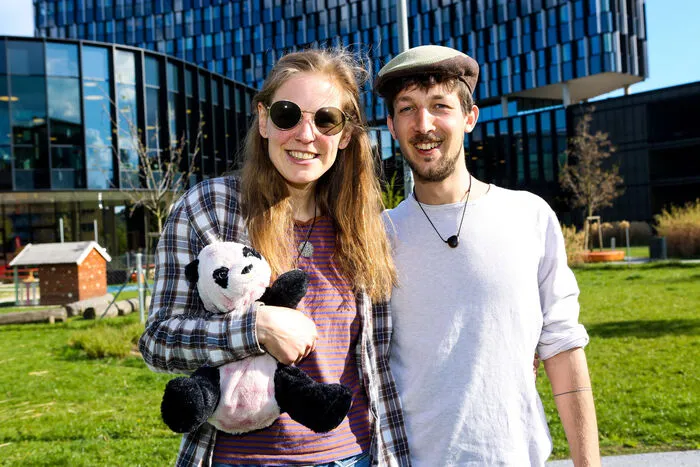 Auch Nora und Cedrick aus der Kleinen Zeitung WG machten sich auf die Suche nach Preisen...