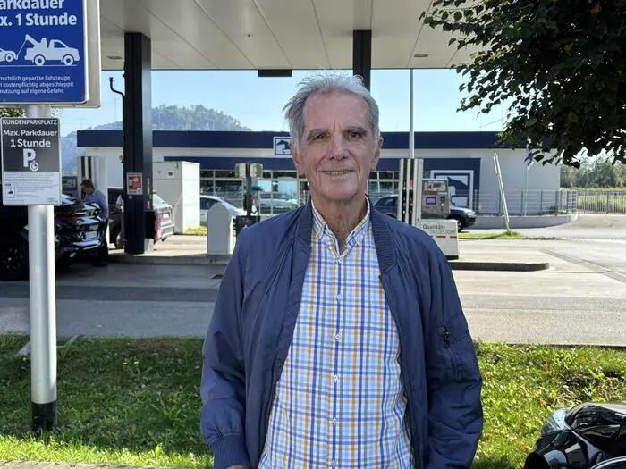 Erich Karlbauer aus Villach steigt öfter auf Zug und Fahrrad um