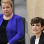 Heftiger Schlagabtausch: Sozialministerin Beate Hartinger-Klein (FPÖ) und SPÖ-Chef Pamela Rendi-Wagner