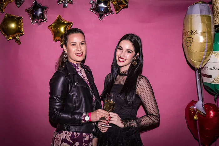 Miss Styria Andrea Jörgler (r.) mit Begleitung