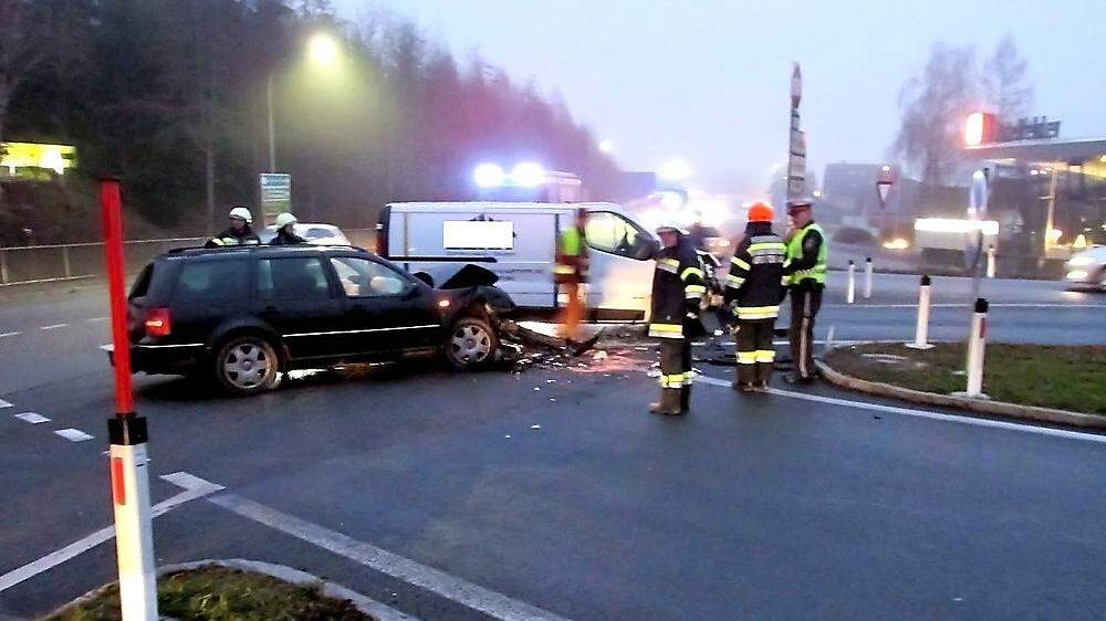An der B68 gab es bei der Abfahrt Gleisdorf Süd in den vergangenen Jahren zahlreiche Unfälle 