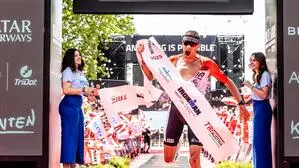 Michael Weiss im Ziel