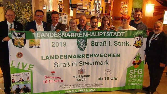Die Straßer Faschingsnarren freuen sich schon auf ihre nächsten Auftritte