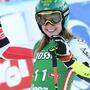 Katharina Liensberger fuhr im Riesentorlauf erstmals auf das Podium