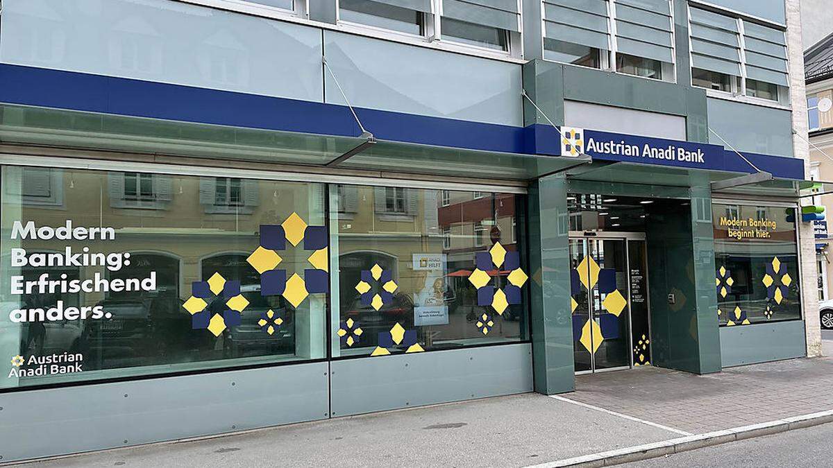 Anadi Bank-Filiale in Klagenfurt