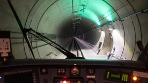 Pressetermin Bauliche Fertigstellung der Koralmbahn, Bahnhof Weststeiermark in 8522 Groß St. Florian, am 28. 11. 2024.