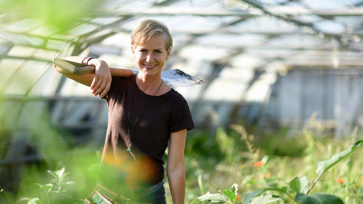 Biogärtnerin Angelika Ertl möchte ihren Zuhörern bei einem Vortrag in Rosental naturnahes, biologisches Gärtnern näherbringen