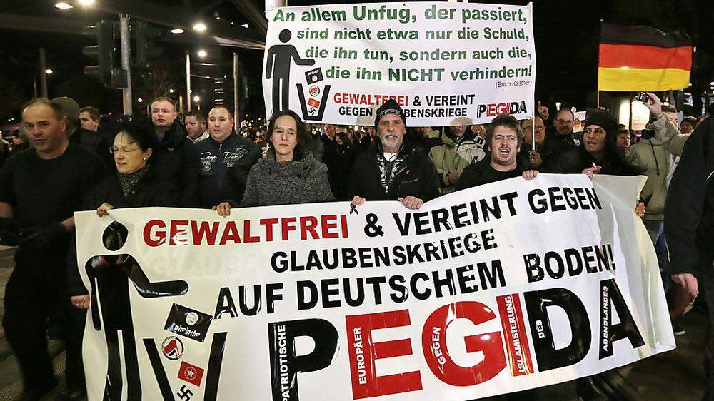 Die umstrittene deutsche Pegida-Bewegung veranstaltet am 29. März ihren ersten Graz-Spaziergang