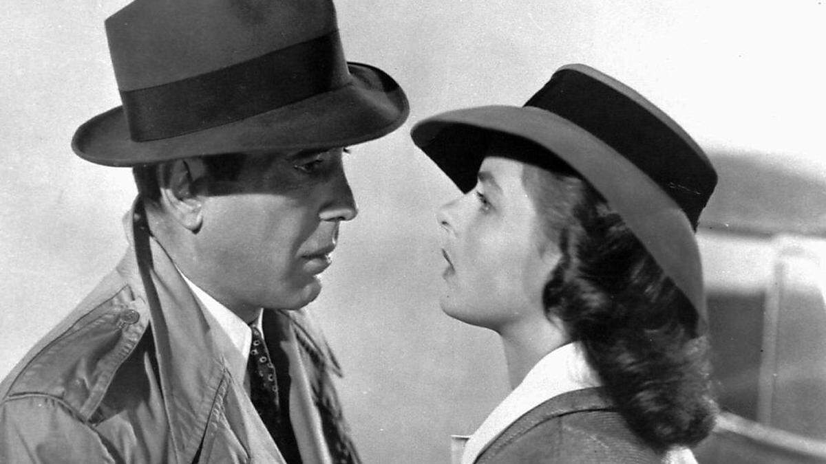 Humphrey Bogart und Ingrid Bergman in &quot;Casablanca&quot;.