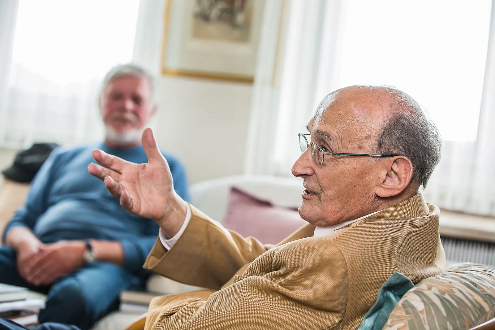 Heinz Stritzl im Gespräch mit Horst Ogris