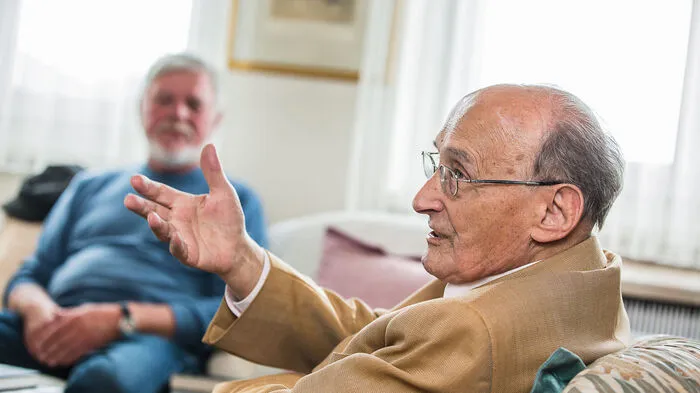 Heinz Stritzl im Gespräch mit Horst Ogris