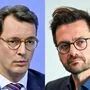 Zweikampf in Düsseldorf:  Hendrik Wüst gegen Thomas Kutschaty