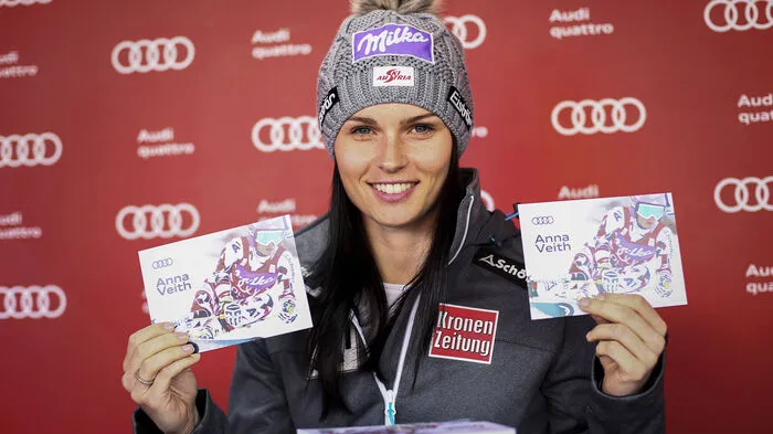 Anna Veith ist Botschafterin der Special Olympics. Als solche ließ es sich der Skistar nicht nehmen, am Mittwochnachmittag für eine Autogrammstunde in Schladming vorbeizuschauen.