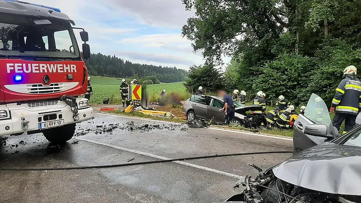 Schwerer Unfall in Gundersdorf
